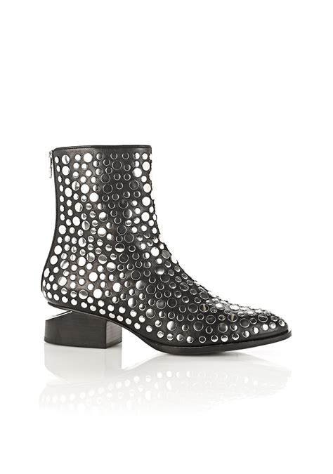 alexander wang studded boots.